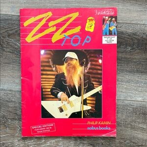 ZZ Top Vintage Tour Photo Book
